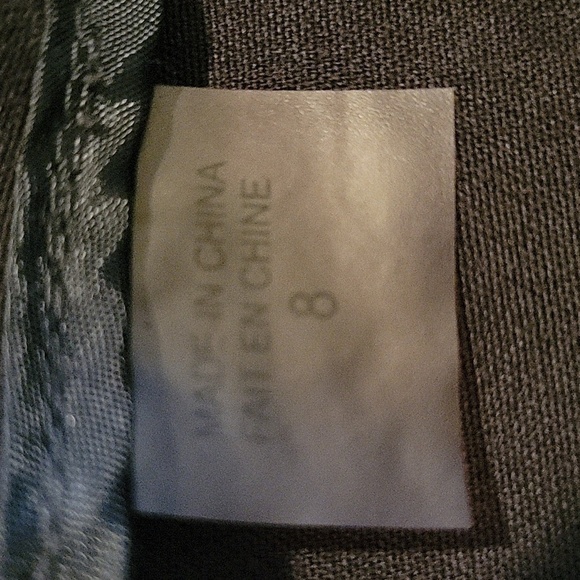 TANJAY size 8 black dress pants straight leg - Picture 4 of 6